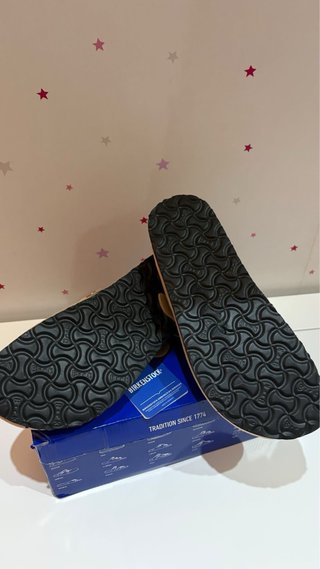 Birkenstock Boston Bege Camurça