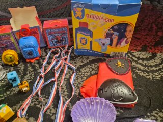 Lote de juguetes y accesorios