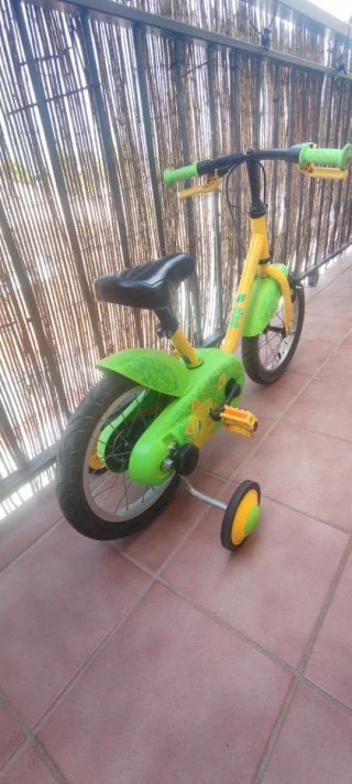 Bicicleta rueda 14, 3-5 años
