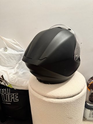 Casco Scorpion Moto Talla M Negro Mate