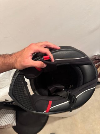 Casco Scorpion Moto Talla M Negro Mate