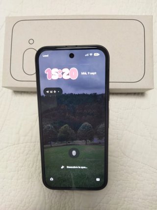 Google Pixel 9a 256GB Negro/Gris