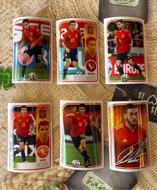 Pack 24 cromos Selección Española 2021 Carrefour