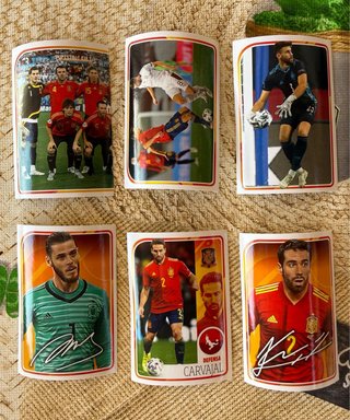 Pack 24 cromos Selección Española 2021 Carrefour