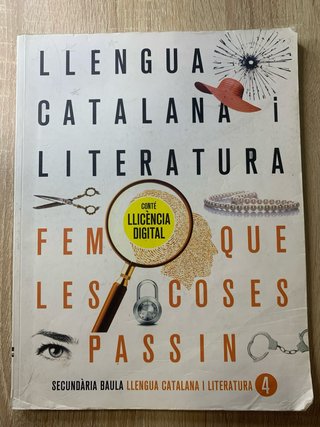 Llengua catalana i literatura 4t d'ESO LA FQLCP...