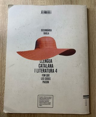 Llengua catalana i literatura 4t d'ESO LA FQLCP...