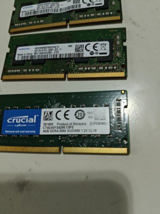 2x Samsung 4GB DDR4 RAM 2666MHz SODIMM