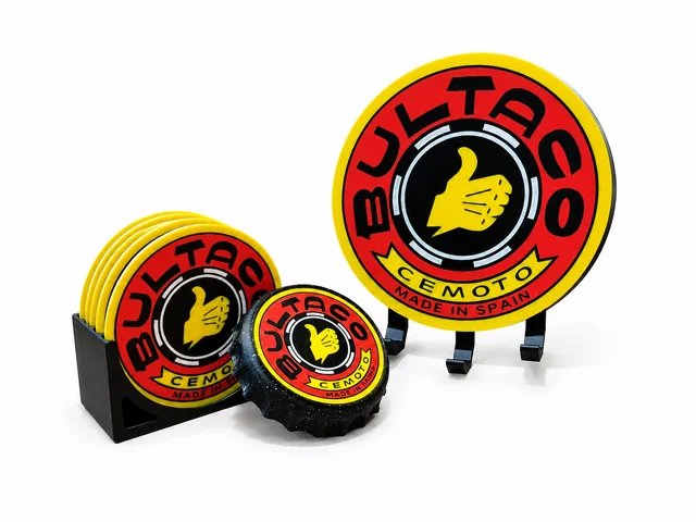 Cartel Luminoso Bultaco Metralla TSS