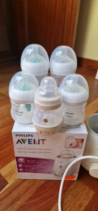 Pack Calienta Biberones Philips Avent + 5 Biberone