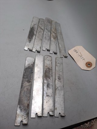 9 x Palancas metal extracción tapacubos Authi
