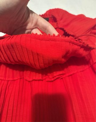 Vestido Zara Rojo Talla XS