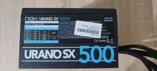 Fuente de alimentación 500W ATX NOX Urano SX