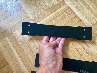 Kit Soportes Leñero Exterior Mofeez NUEVO