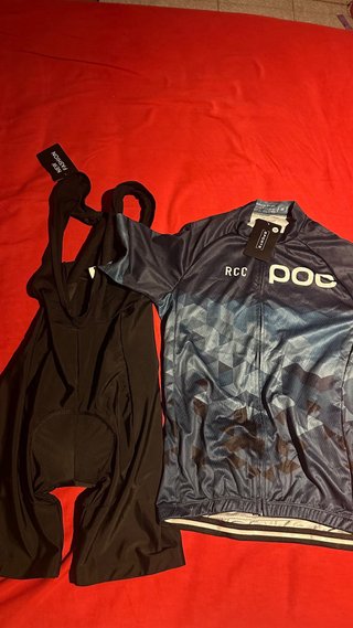 Conjunto Ciclismo Maillot y Culotte POC
