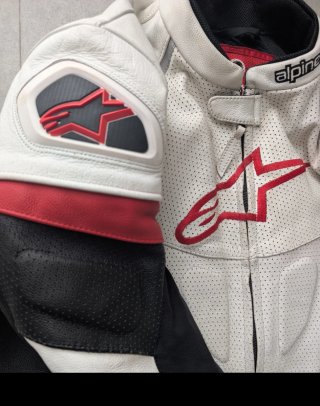 Chaqueta de moto Alpinestars de cuero