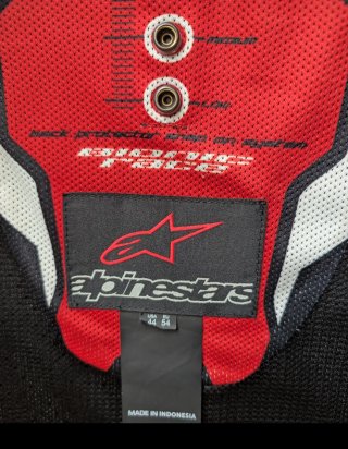 Chaqueta de moto Alpinestars de cuero