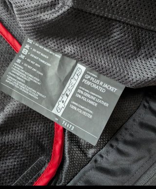 Chaqueta de moto Alpinestars de cuero
