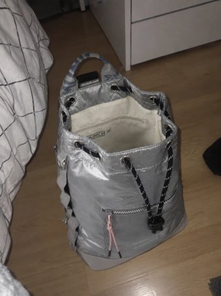 Mochila Munich plateada