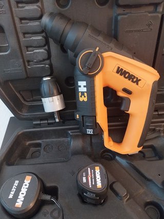 Berbequim/Aparafusadora/Martelo H3 Worx WX382