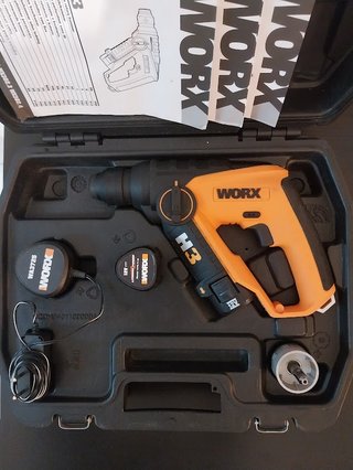 Berbequim/Aparafusadora/Martelo H3 Worx WX382