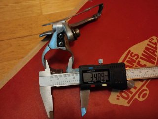 Desviador 34.9 mm Shimano Deore DX