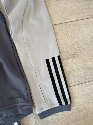 Conjunto Chándal Adidas Gris y Blanco