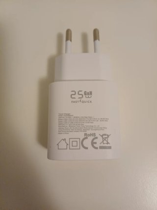 Cargador Rápido 25W