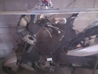 Daelim S2 Maxi Scooter Gris/Blanco
