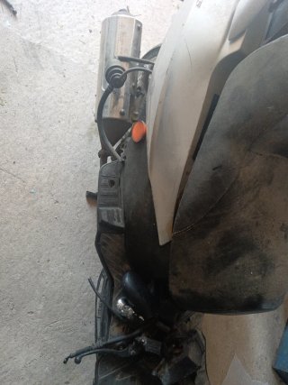 Daelim S2 completa Scooter Gris/Blanco
