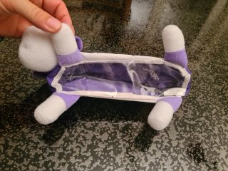 Astuccio portapenne/portatrucchi a forma di mucca