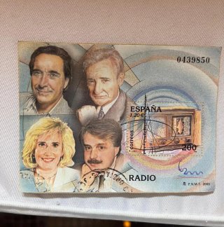 Sello España Radio 1,20€ 2000
