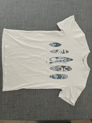 Camiseta Quiksilver Blanca Talla XS