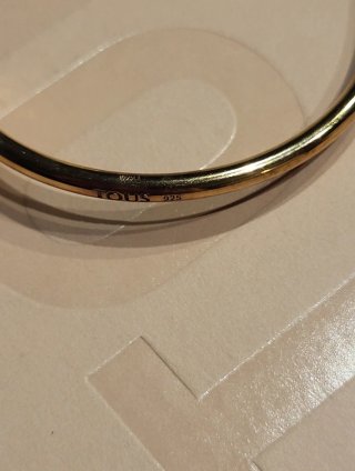 Pulsera Tous Oso y Perla Vermeil Oro