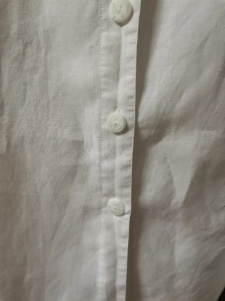 Blusa CASADEMONT blanca manga 3/4
