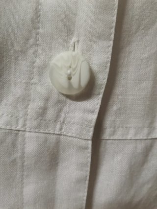 Blusa CASADEMONT blanca manga 3/4