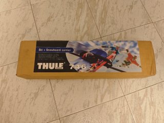 Portaesquís Thule 746 Snowboard Caja Cerrada