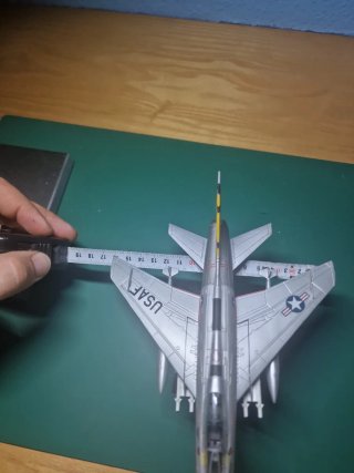 Maqueta Avión Super Sabre F-100D USAF