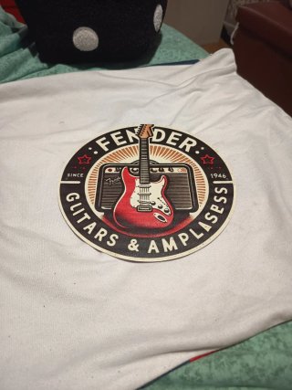 Placa Metálica Fender Guitarras y Amplis