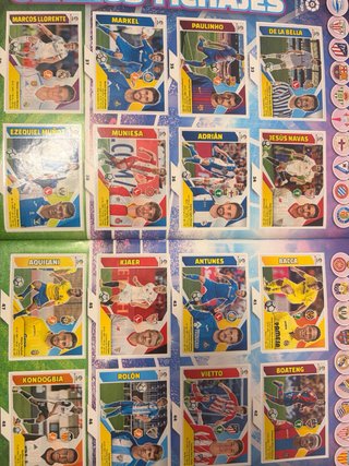 Álbum Liga Este Panini 2017-18 Completo