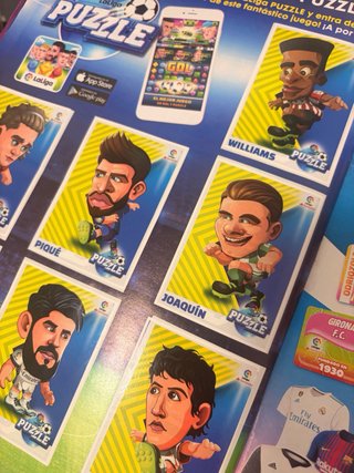 Álbum Liga Este Panini 2017-18 Completo