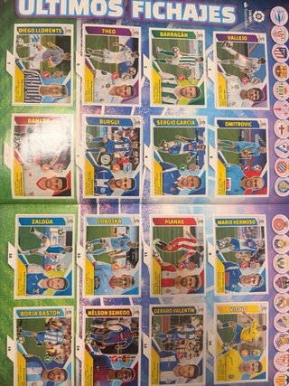 Álbum Liga Este Panini 2017-18 Completo