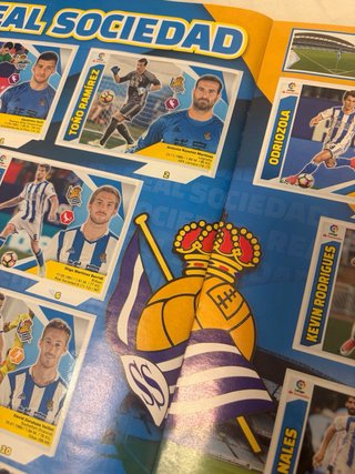 Álbum Liga Este Panini 2017-18 Completo