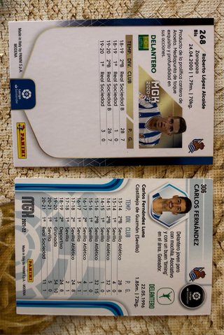 2 Cromos Real Sociedad Megacracks 20-21 / 21-22