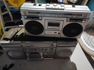 Radio Cassette Silver ST565 Años 80