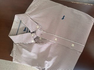 Camisa Harmont & Blaine cuadros roja