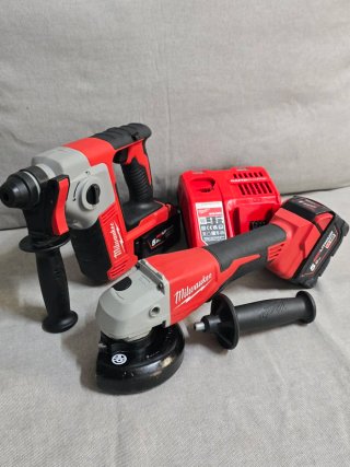 Kit Milwaukee M18 Taladro y Amoladora