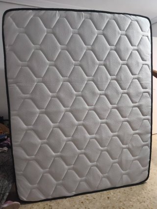 Colchón blanco 150x190 cm