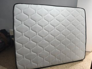 Colchón blanco 150x190 cm