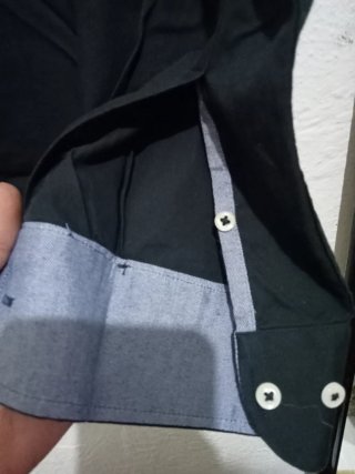 Camisa Lacoste Negra
