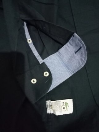 Camisa Lacoste Negra